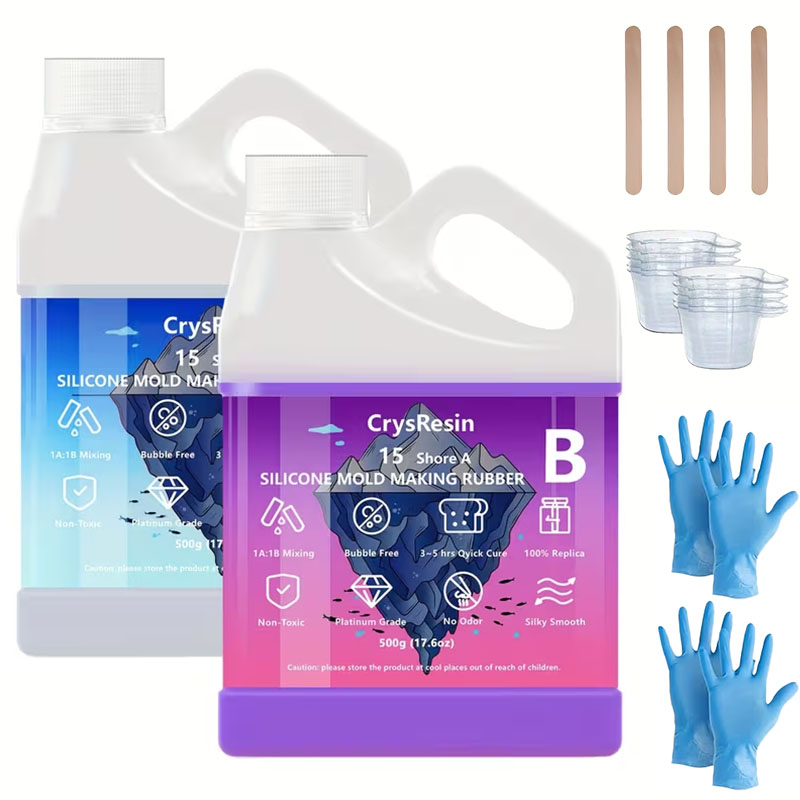 Candle Making Kits - 500ml 2 Botellas de Silicona Líquida