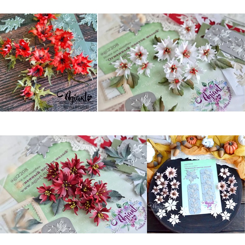 Candle Making Books - Ramas de corte de hoja, troqueles