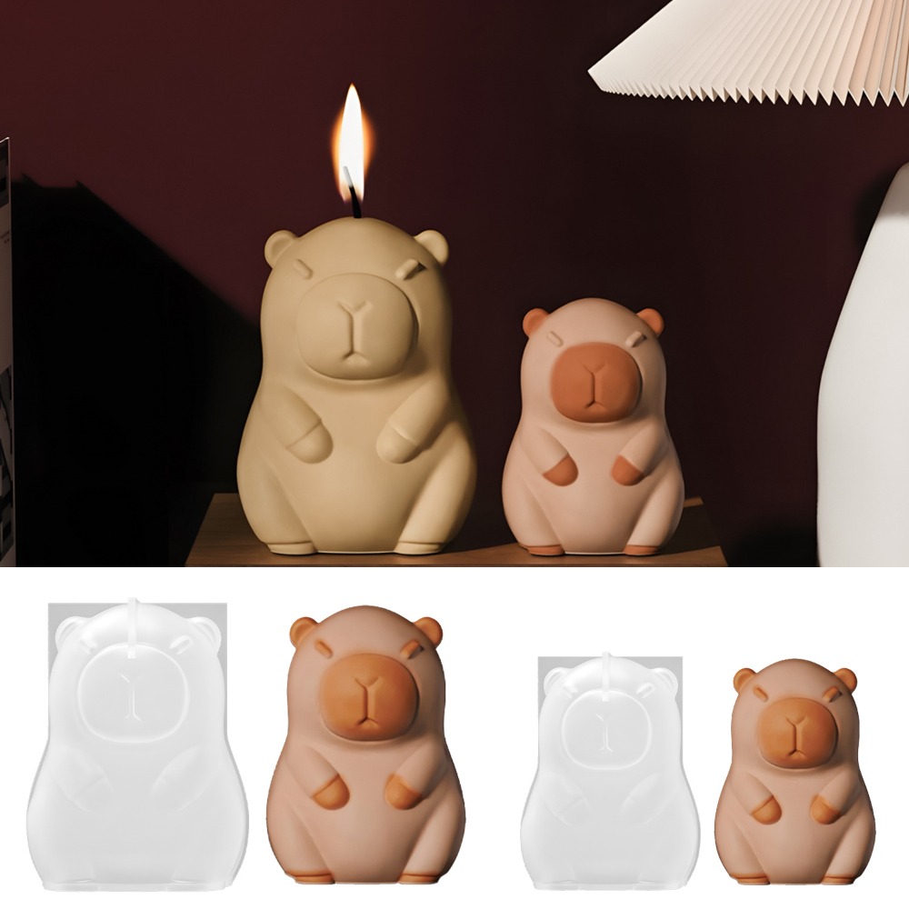 Candle Making Easy - Vela aromática de capibara de pie,