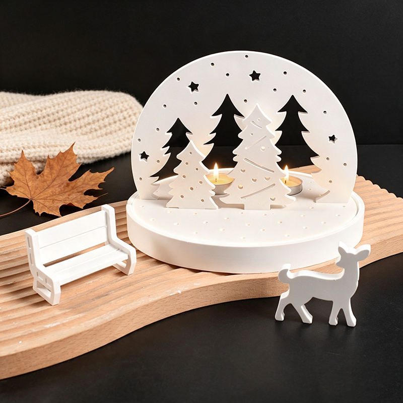 Candle Making Kits - Moldes de silicona para portavelas de