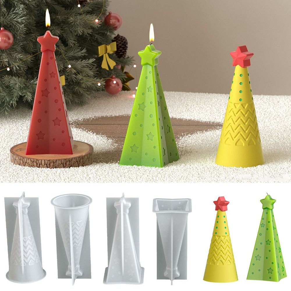 Candle Making Kit Xmas - Molde de vela de cono de