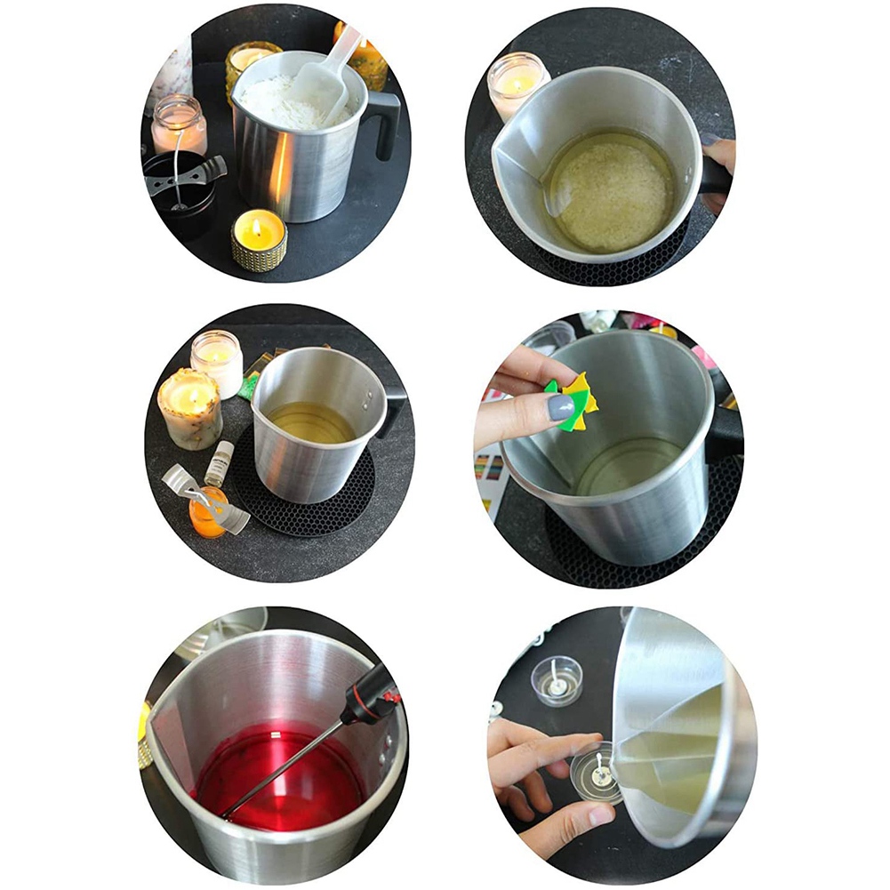 Pour Pot Aluminum - Olla para Verter Cera para Hacer