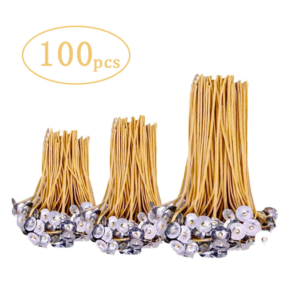 Candle Making Kit Beeswax - 100 Uds mechas de vela de