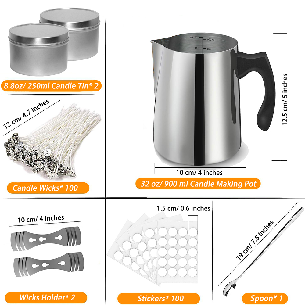Kit de inicio para hacer velas - Candle Making At Home reseña y precio