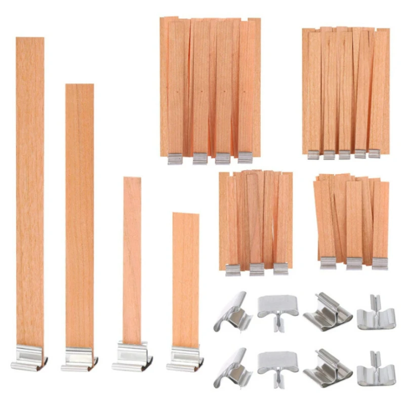 30 Uds. Mecha de vela de mader - Candle Making Kit Beeswax reseña y precio