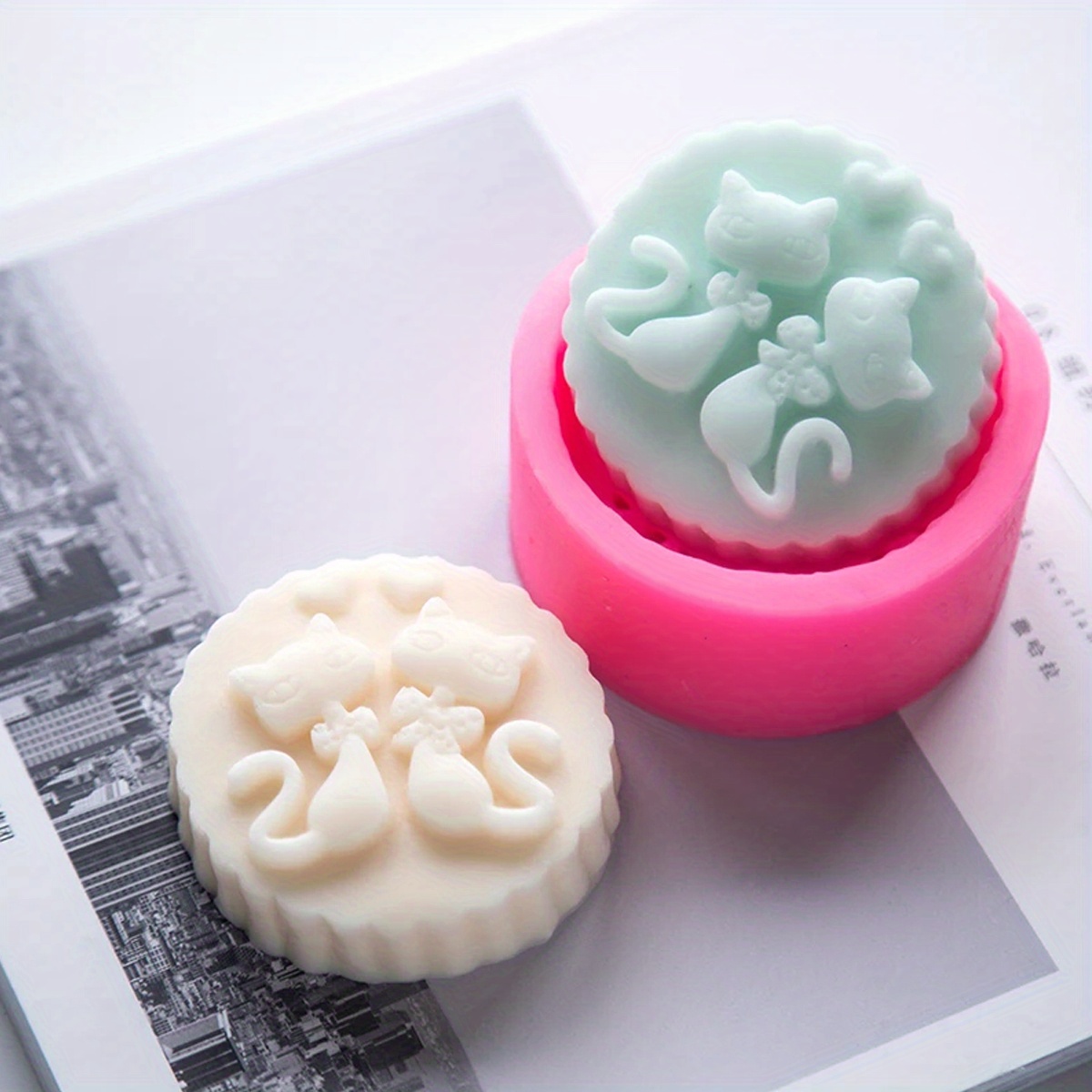 Molde de silicona para jabón c - Candle Making Easy reseña y precio