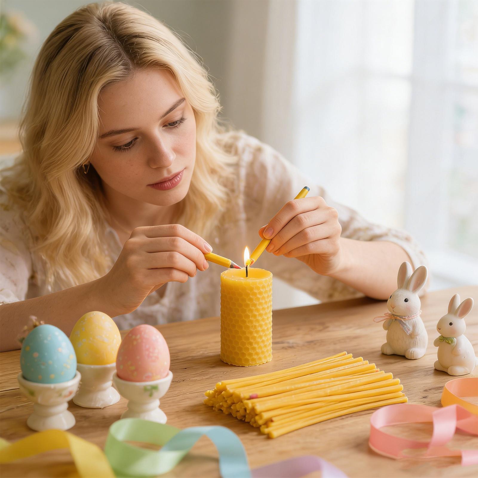 Palitos de Cera de Abeja para  - Candle Making Kits reseña y precio