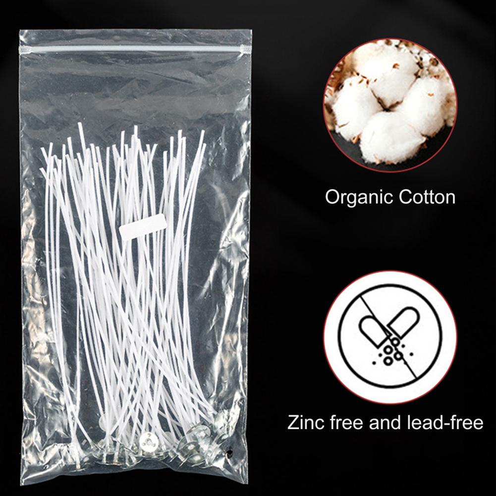 50 Uds. Mechas de vela de algo - Candle Making Kit Beeswax reseña y precio