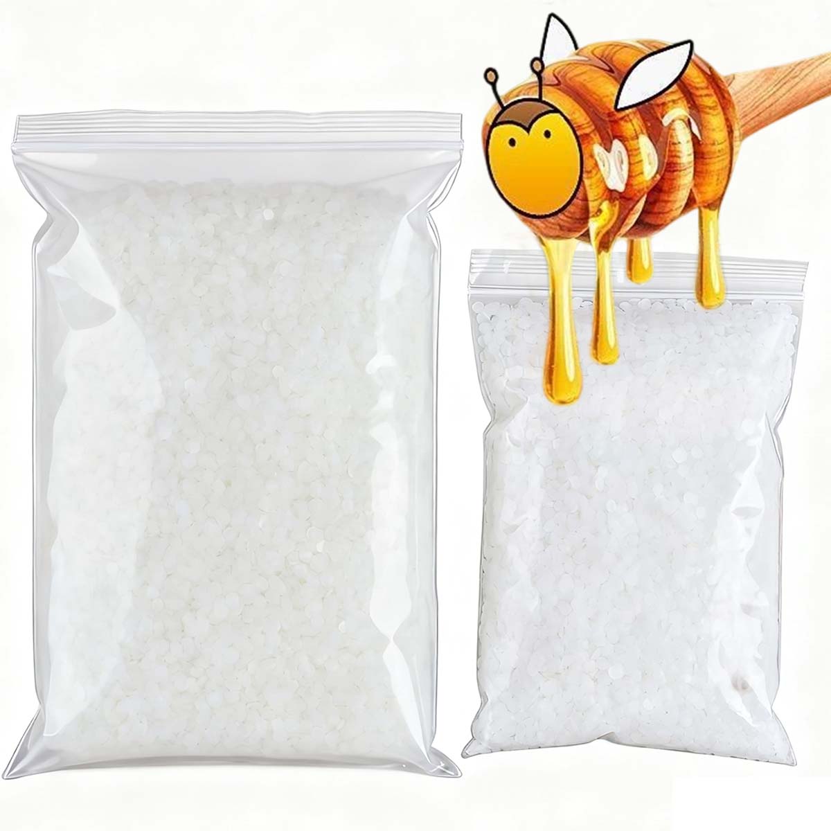 Cera de abejas blanca de 200g- - Candle Making Easy reseña y precio