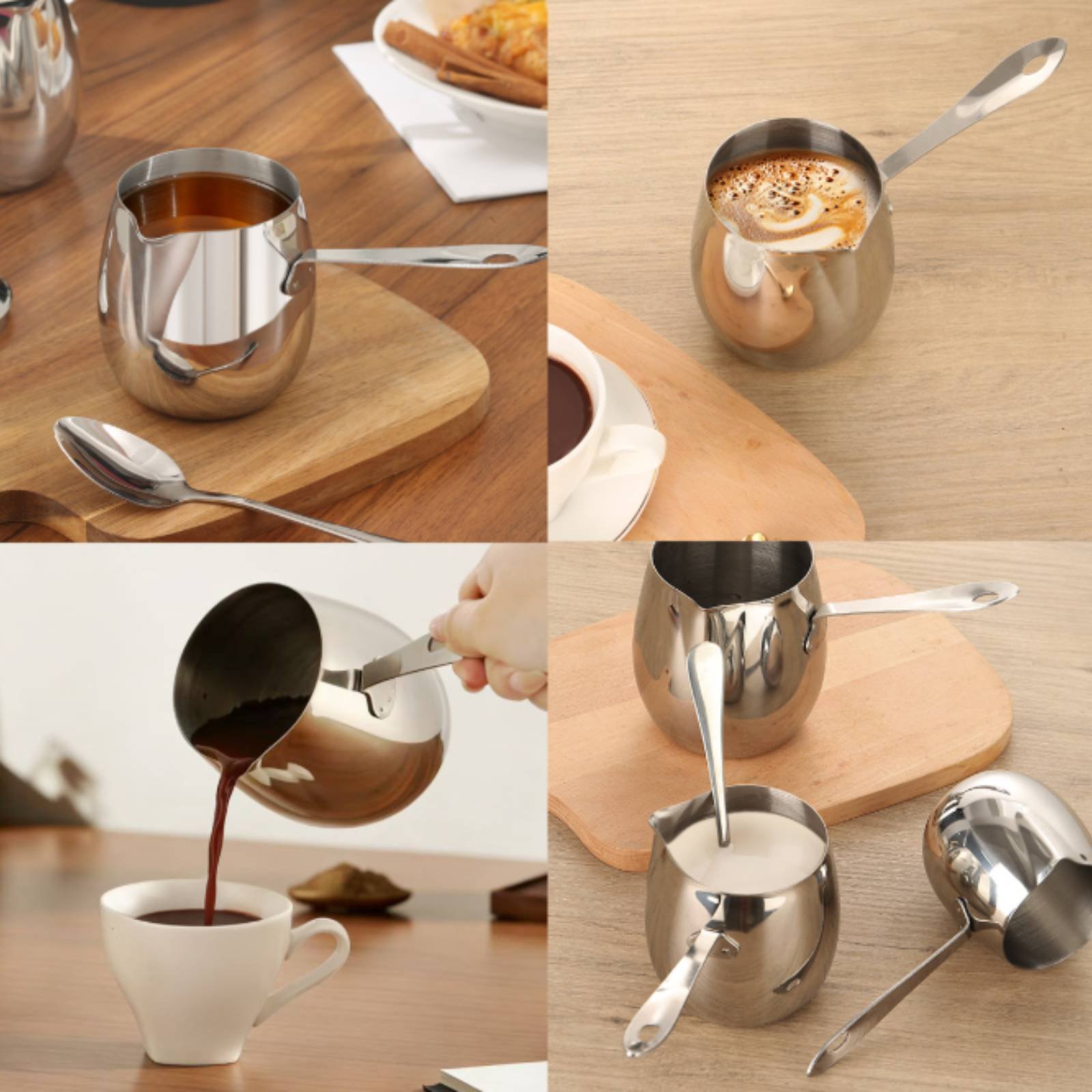 Cafetera Ovalada con Tapa, Jue - Pour Pot Aluminum reseña y precio