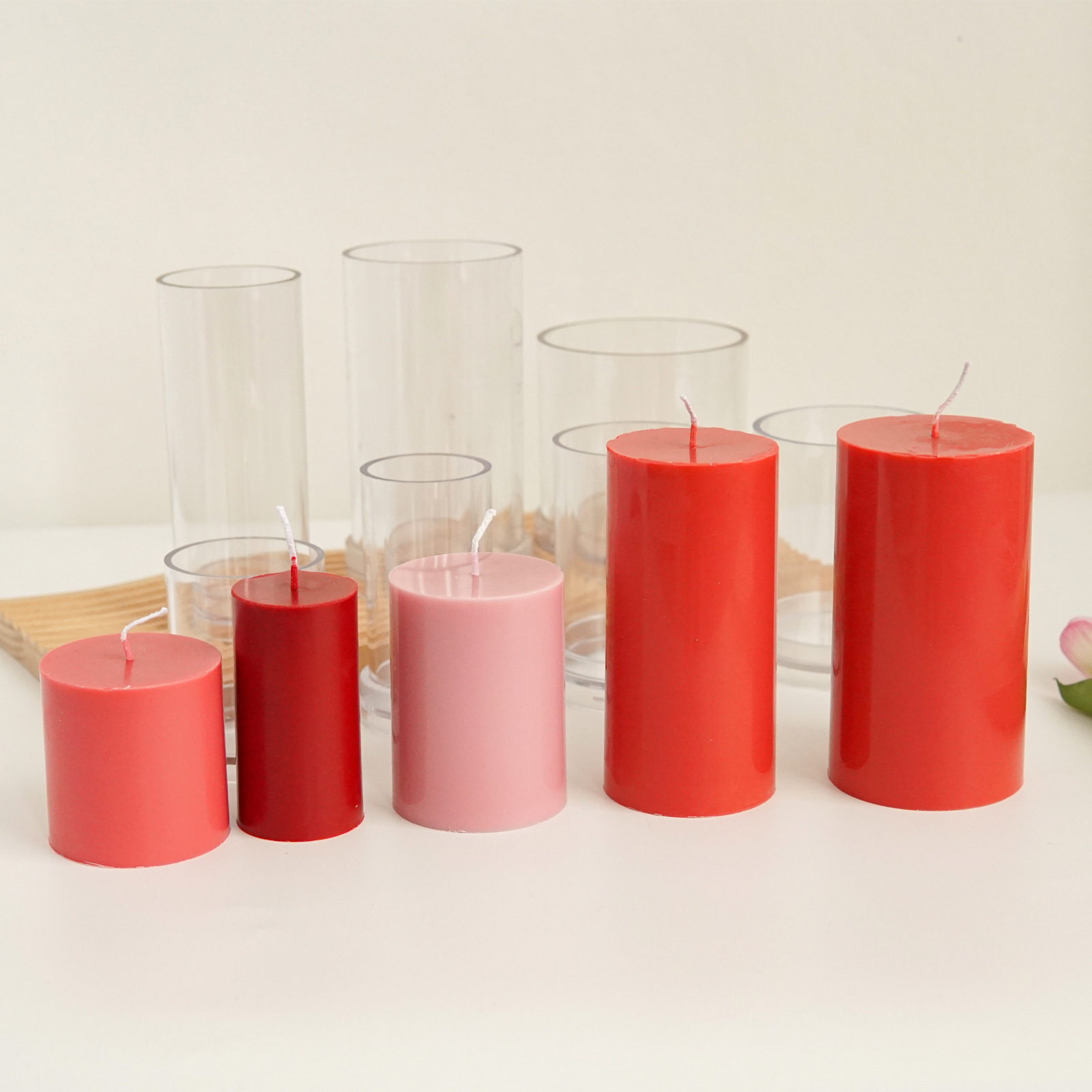 Varios moldes cilíndricos 3D p - Candle Making Kits reseña y precio