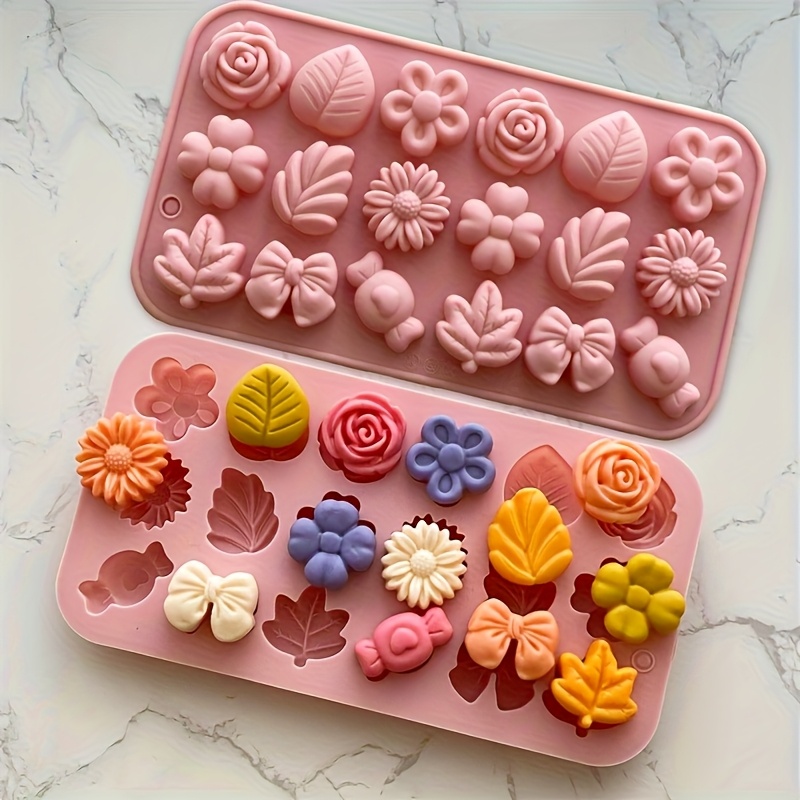 18 moldes de silicona para vel - Candle Making Easy reseña y precio